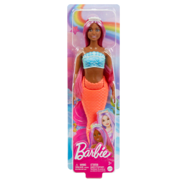 Barbie Fantasia Boneca Sereia com Cabelo Rosa