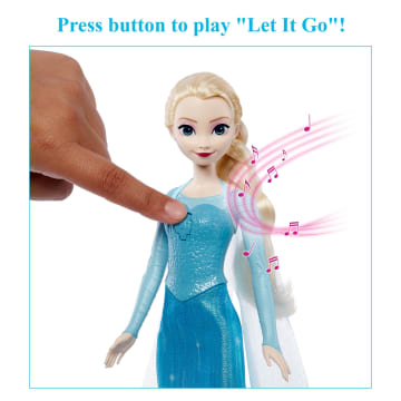 Disney Frozen Singing Elsa Doll, Sings Clip Of “Let It Go” From Disney Movie Frozen