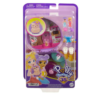 Polly Pocket Dolls And Playset, Travel Toys, Hedgehog Coffee Shop Compact - Image 6 of 6