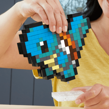 MEGA Pokémon Jogo de Construção Squirtle Pixel
