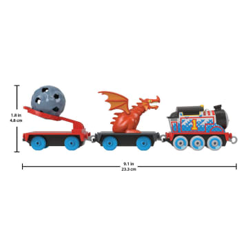 Thomas & Friends Medieval Thomas Diecast Metal Push-Along Toy Train