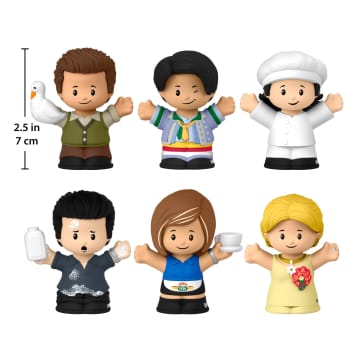 Little People Collector Friends TV Series Special Edition Set For Adults & Fans, 6 Figures