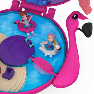 Polly Pocket Pocket World Flamingo Floatie Compact