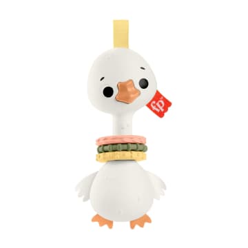 Fisher Price Clack & Quack Goose Baby Toy With Fine Motor Activity For Newborns