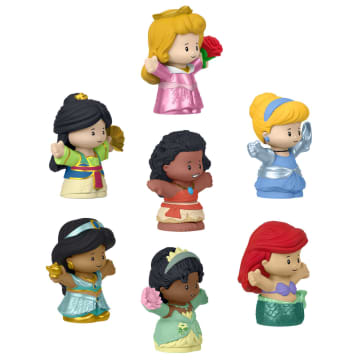 Fisher-Price-Disney-Little People-Coffret Figurines Princesses, Bambin - Imagen 2 de 4