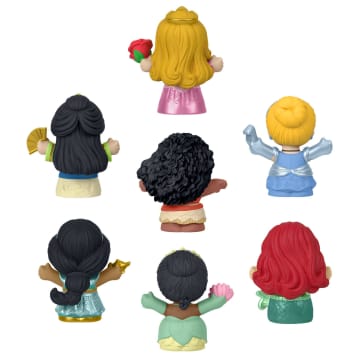 Fisher-Price-Disney-Little People-Coffret Figurines Princesses, Bambin - Imagen 3 de 4