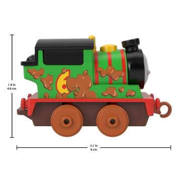 Thomas & Friends Tren de Juguete Percy Enlodado Metálico