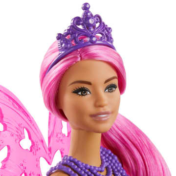 Barbie Dreamtopia Muñeca Hada Alas Rosas
