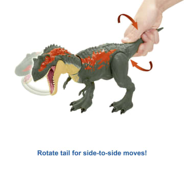 Jurassic World Camp Cretaceous Massive Biters Albertosaurus Dinosaur Action Figure, Toy Gift With Strike And Chomping Motion