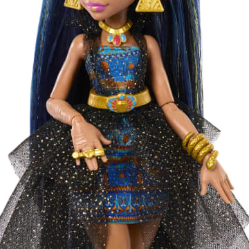 Monster High Cleo De Nile Doll in Monster Ball Party Dress With Accessories - Image 3 of 6