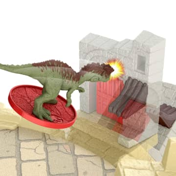 Jurassic World Conjunto de Brinquedo Mini Arena de Batalha - Imagen 4 de 7
