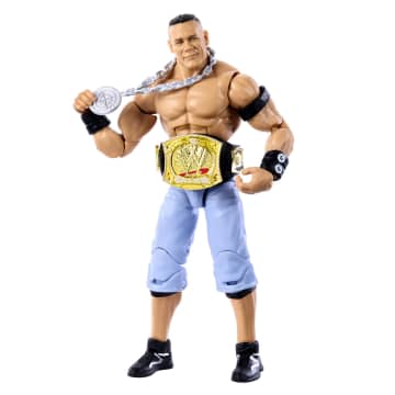 WWE Elite Collection John Cena Action Figure With Accessories, Posable Collectible (6-inch) - Image 4 of 6