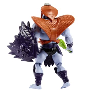 Masters Of The Universe Origins Snake Armor Skeletor Action Figure, 5.5-in Collectible Superhero Toys - Imagen 5 de 6