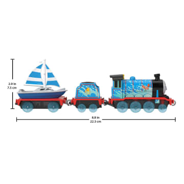 Thomas Andfriends Gordon Toy Train, Push-Along Engine With Boat Cargo, Gordon Sets Sail - Image 2 of 6