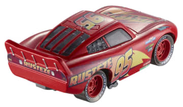 Cars de Disney y Pixar Diecast Vehículo de Juguete Rayo McQueen Rusteze - Imagen 3 de 4