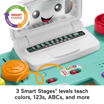 Fisher-Price Laugh & Learn Mix & Learn DJ Table Baby & Toddler Interactive Learning Toy - Imagen 4 de 6