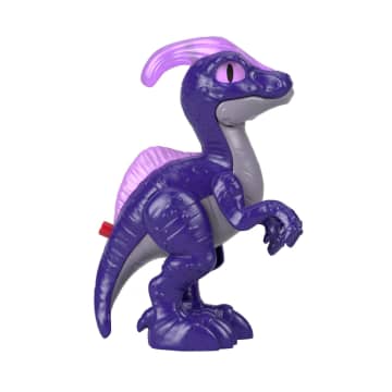 Imaginext Jurassic World Dinosaurio de Juguete Parasaurolofós Deluxe XL - Imagen 5 de 6