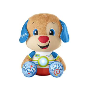 Fisher-Price Laugh & Learn So Big Puppy, Large Musical Plush Learning Toy