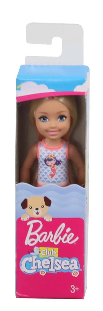 Barbie Club Chelsea Beach Doll, 6-Inch Blonde GHV55 | Mattel