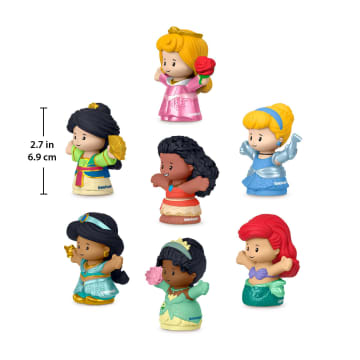 Fisher-Price Little People Figura de Brinquedo 7 PK Princesas