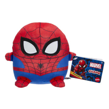 Marvel  Cuutopia  Peluche Spider-Man 12,7Cm, Poupée Coussin Arrondie