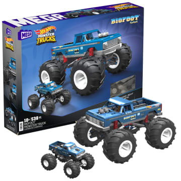 MEGA Hot Wheels Bigfoot Collectible Monster Truck Building Toy
