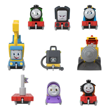 Thomas And Friends Lookout Mountain Diecast Toy Trains & Play Pieces, Preschool Toys, 10-Piece Set