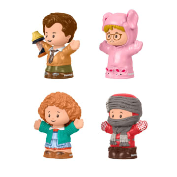 Little People Collector A Christmas Story Movie Special Edition Set For Fans, 4 Figures