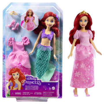 Disney Princess Toys, Ariel 2-In-1 Mermaid To Princess Doll - Image 1 of 6