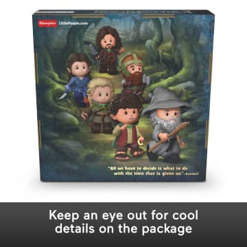 Fisher-Price Little People Collector Lord Of the Rings Special Edition Figure Set, 6 Characters