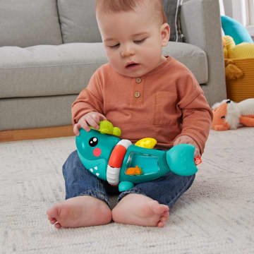 Fisher-Price Paradise Pals Baby Fine Motor Toy With Sensory Details, Busy Activity Shark - Imagen 2 de 6