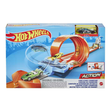 Hot Wheels Action Pista de Brinquedo Campeonato de Loop