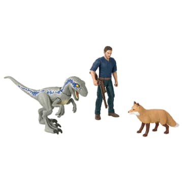Jurassic World Dominion Owen & Velociraptor Beta Pack, 4 Years & Up