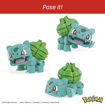 MEGA Pokémon Jumbo Bulbasaur Building Toy Kit, With 1 Action Figure (789 Pieces) For Kids - Image 3 of 4