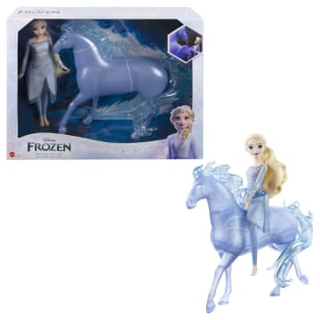 Disney Frozen Elsa Fashion Doll And Horse-Shaped Water Nokk Figure Inspired By Disney’S Frozen 2