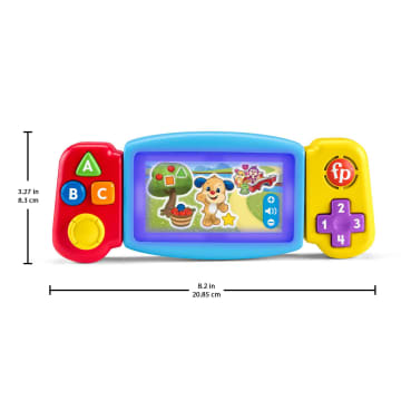 Fisher-Price Ríe y Aprende Juguete para Bebés Videojuego Portátil Aprende Conmigo - Imagen 6 de 7