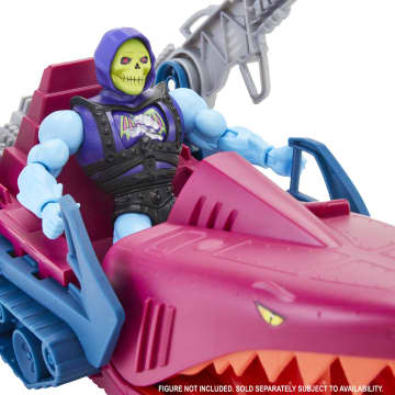 Masters Of The Universe Origins Land Shark Vehicle With Adjustable Cannons, Motu Toy Collectible