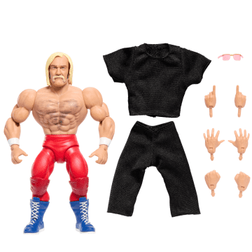 WWE Superstars Hulk Hogan Action Figure & Accessories Set, 6-inch Retro Collectible With Articulation - Imagem 1 de 6