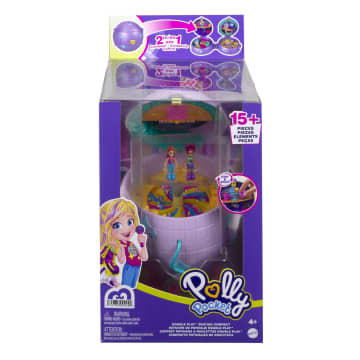 Polly Pocket Dolls And Accessories, Double Play Skating Compact