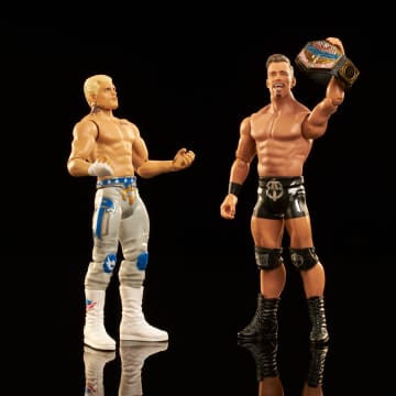 WWE Action Figures Championship Showdown Cody Rhodes vs Austin Theory 2-Pack - Image 3 of 6