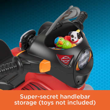 Fisher-Price Harley Davidson Tricycle For Toddlers, Lights & Sounds, Adjustable Seat