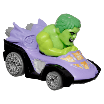 Hot Wheels RacerVerse Veículo de Brinquedo Iron Man e Hulk - Imagen 5 de 6