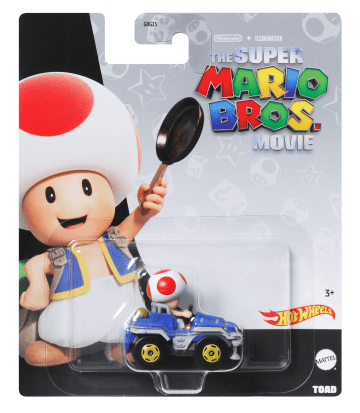 Hot Wheels Mario Kart Veículo de Brinquedo Filme Toad - Image 5 of 5