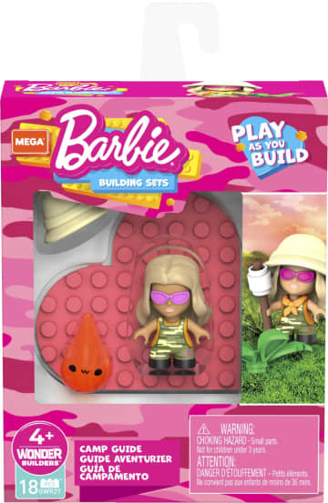 MEGA Barbie Juguete de Construcción Guía de Campamento