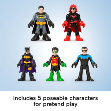 Imaginext DC Super Friends Batman Figures, Family Multipack, 12 Piece Preschool Toys