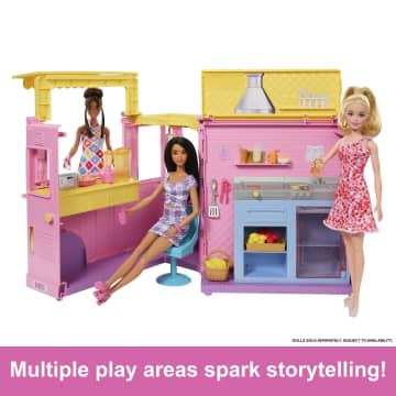 Barbie Sets, Lemonade Truck Playset With 25 Pieces - Imagem 4 de 6