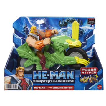 Masters of the Universe Animated Figura de Acción He-Man y Vehículo