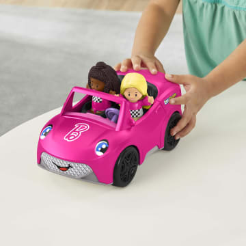 Barbie Little People Véhicule Décapotable et Figurines
