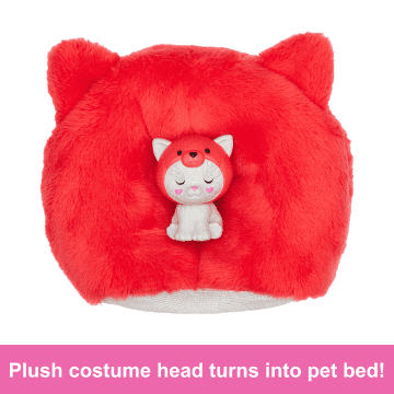 Barbie Cutie Reveal Costume-themed Series Doll & Accessories With 10 Surprises, Kitten As Red Panda