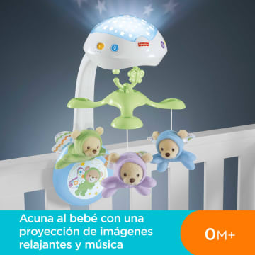 Fisher-Price Baby Móvil para Bebés 3 en 1 Sueños de Mariposa